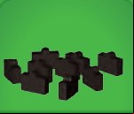 black briefcases
