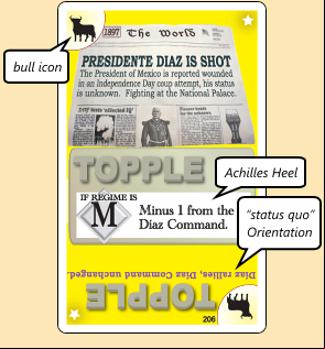Topple Card